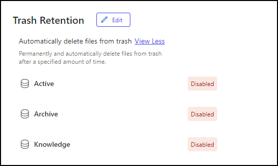 Global settings page - Trash Retention section.png