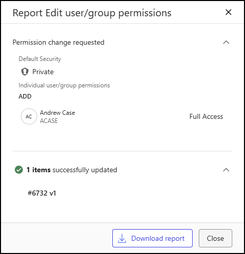 Figure 113 - Report Edit user group permissions Add.png