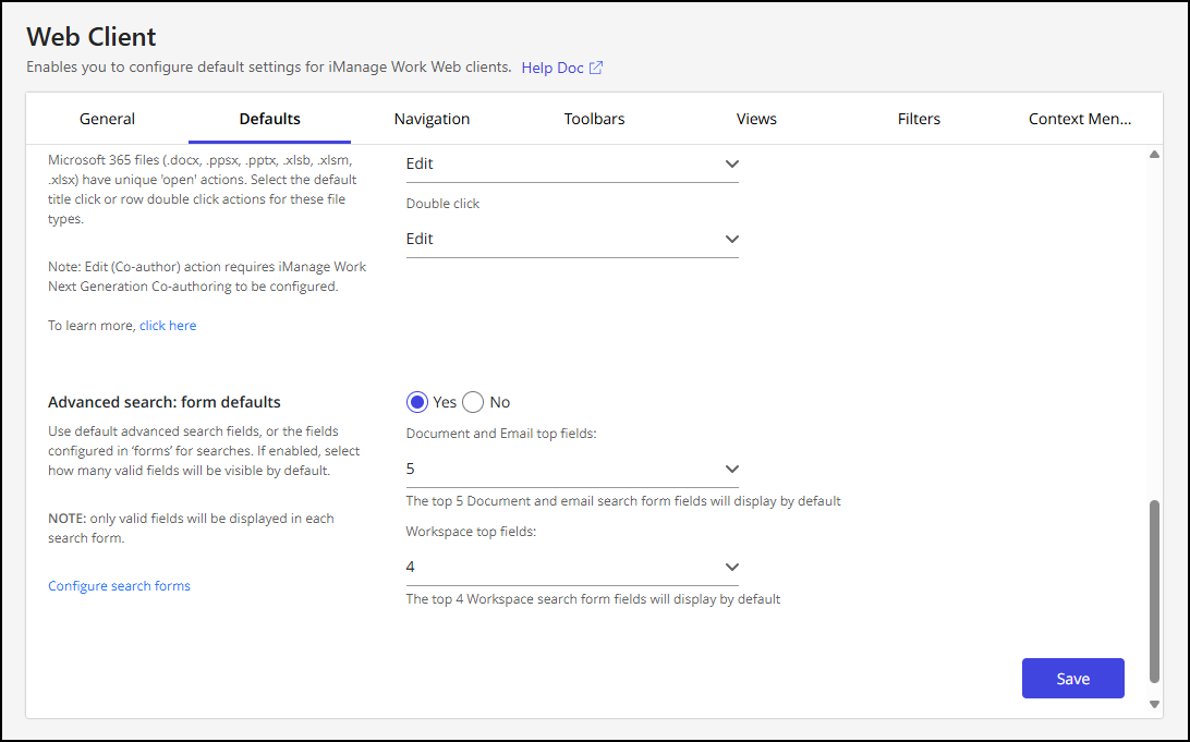 Web Client page - Defaults tab.png