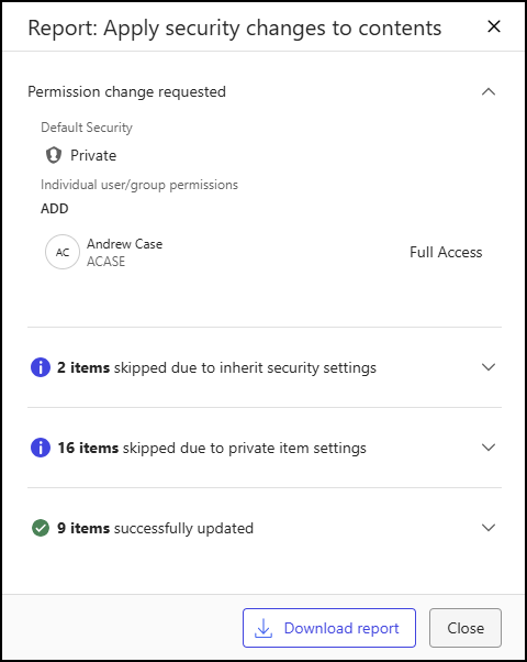 Figure 207 - Report Apply security changes to contents 1.png
