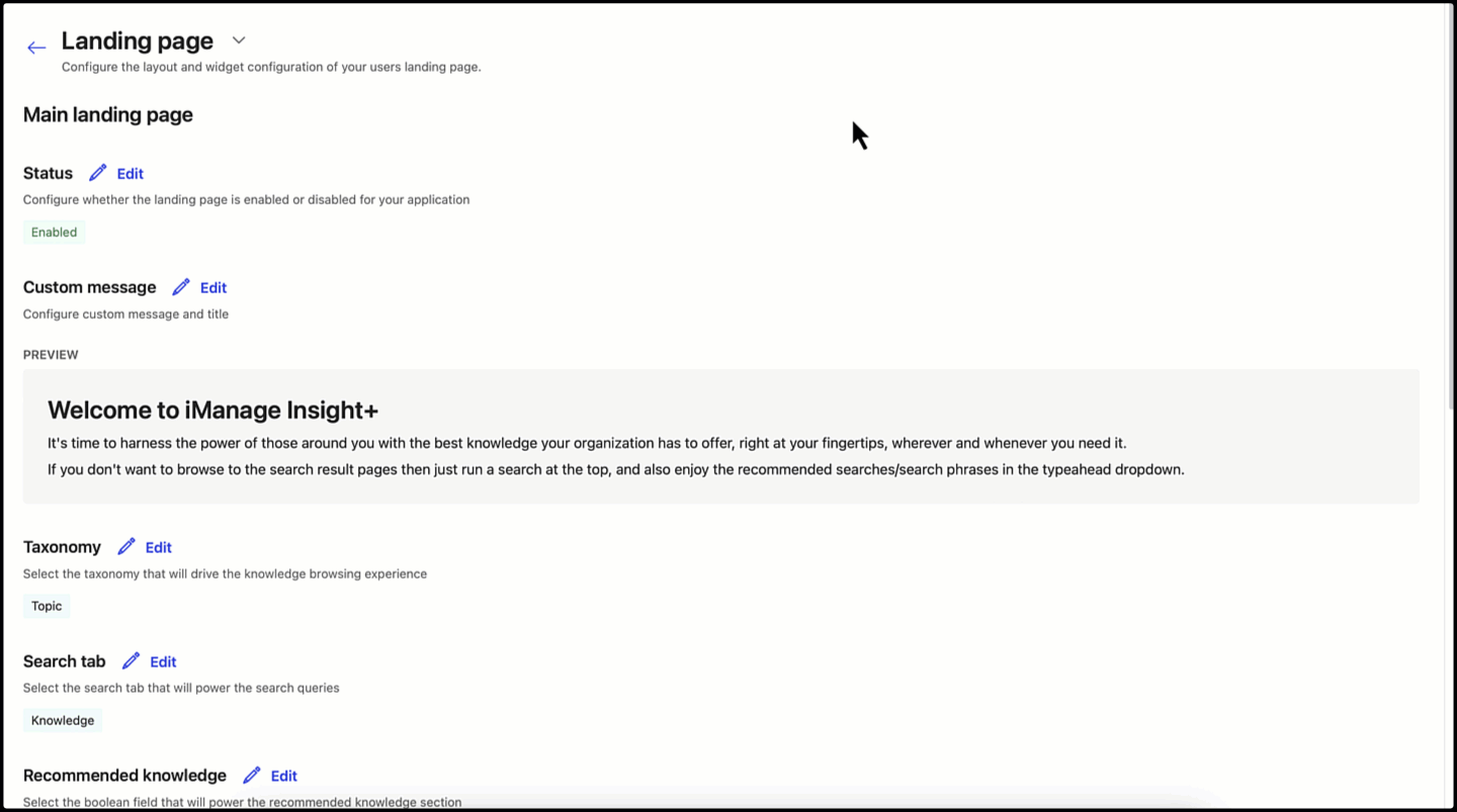Configuring quick link for sub-landing page in icc.gif