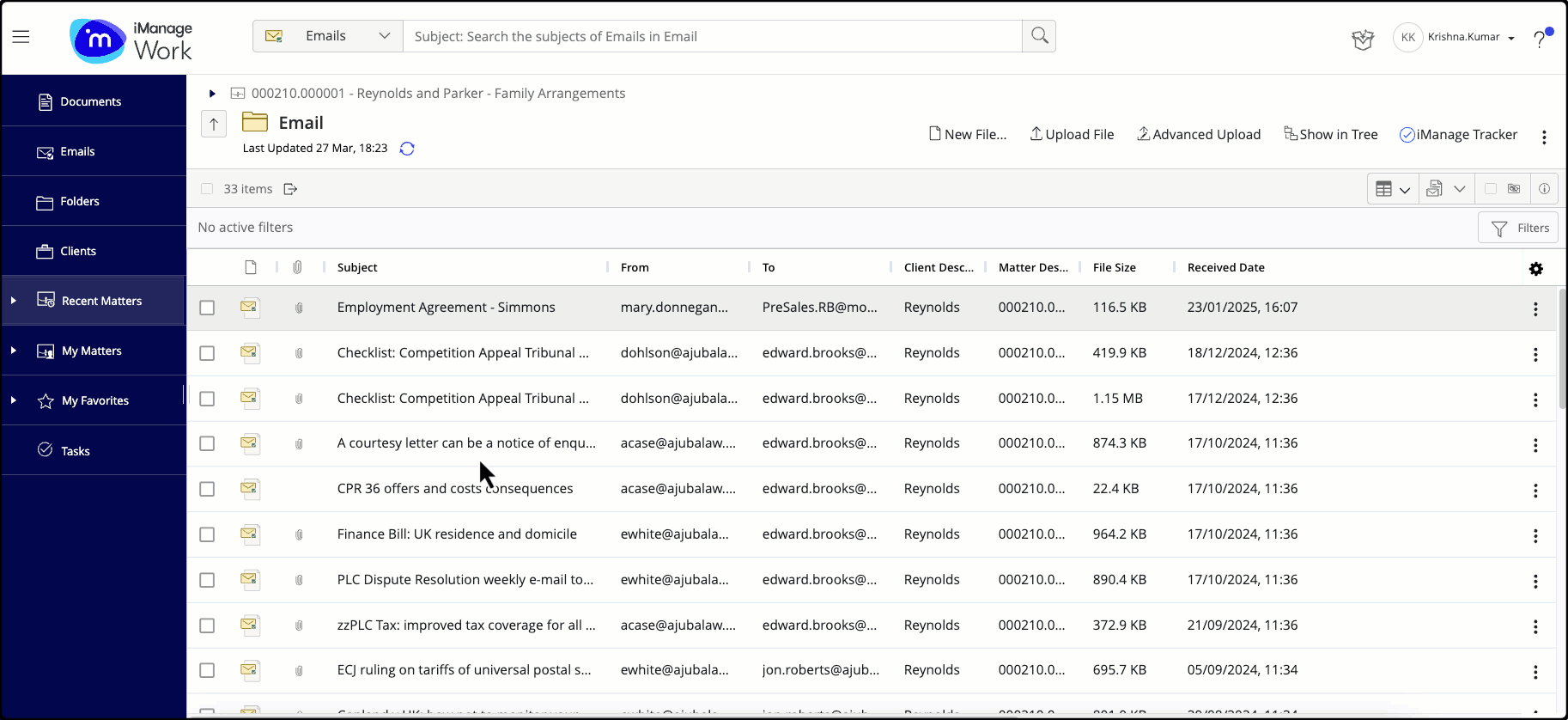 Submitting single or multiple emails as knowledge.gif