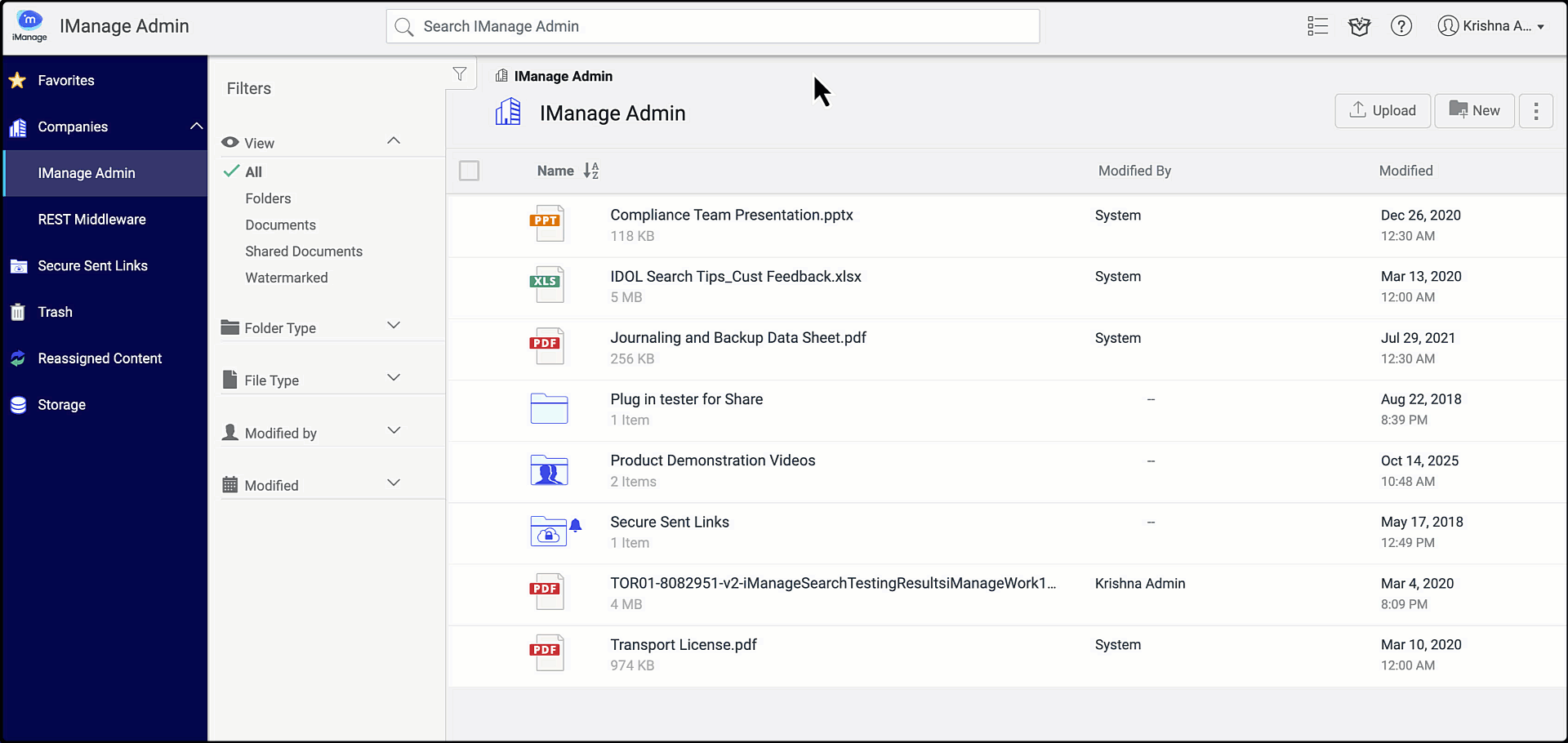 User removing self from a shared folder.gif