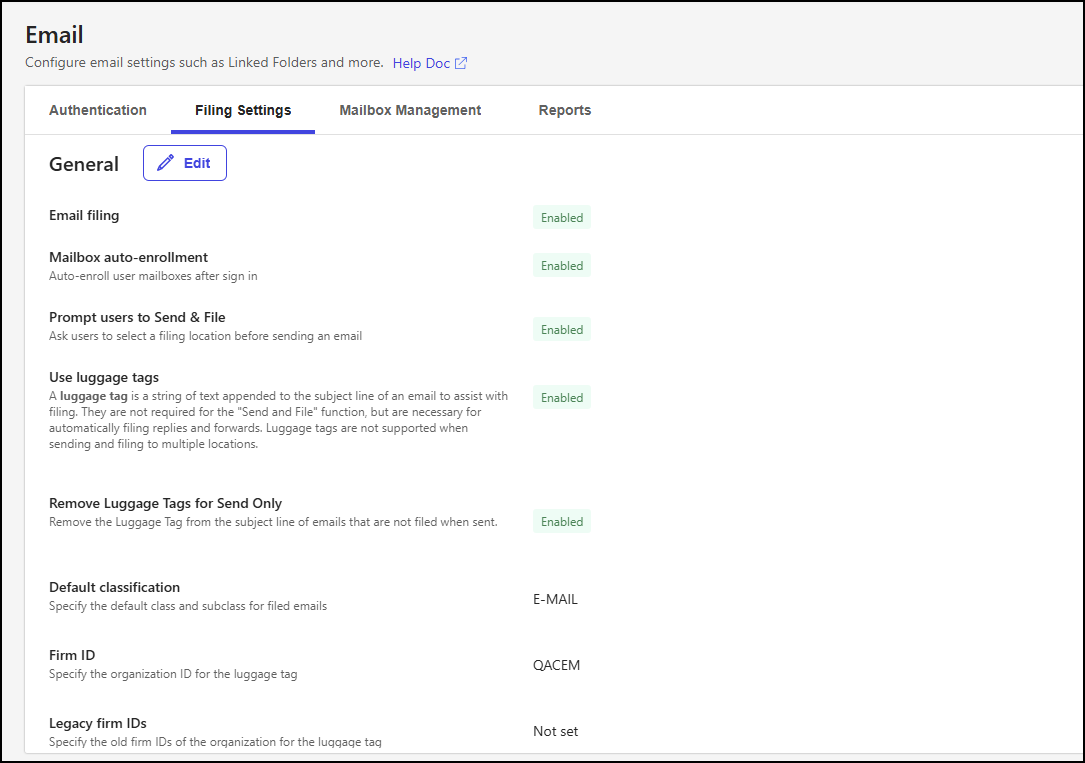 Figure 21 - Filing Settings tab - General section.png