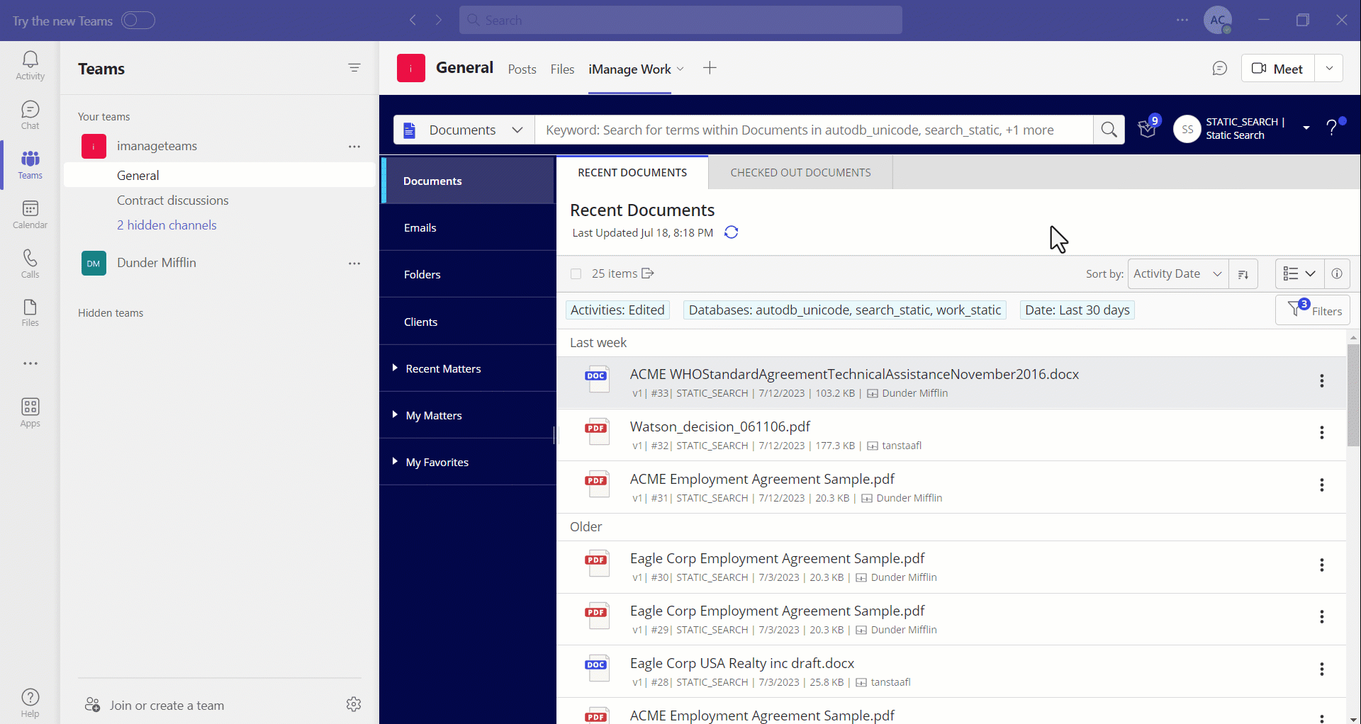 Figure- Setting the default search in iManage.gif