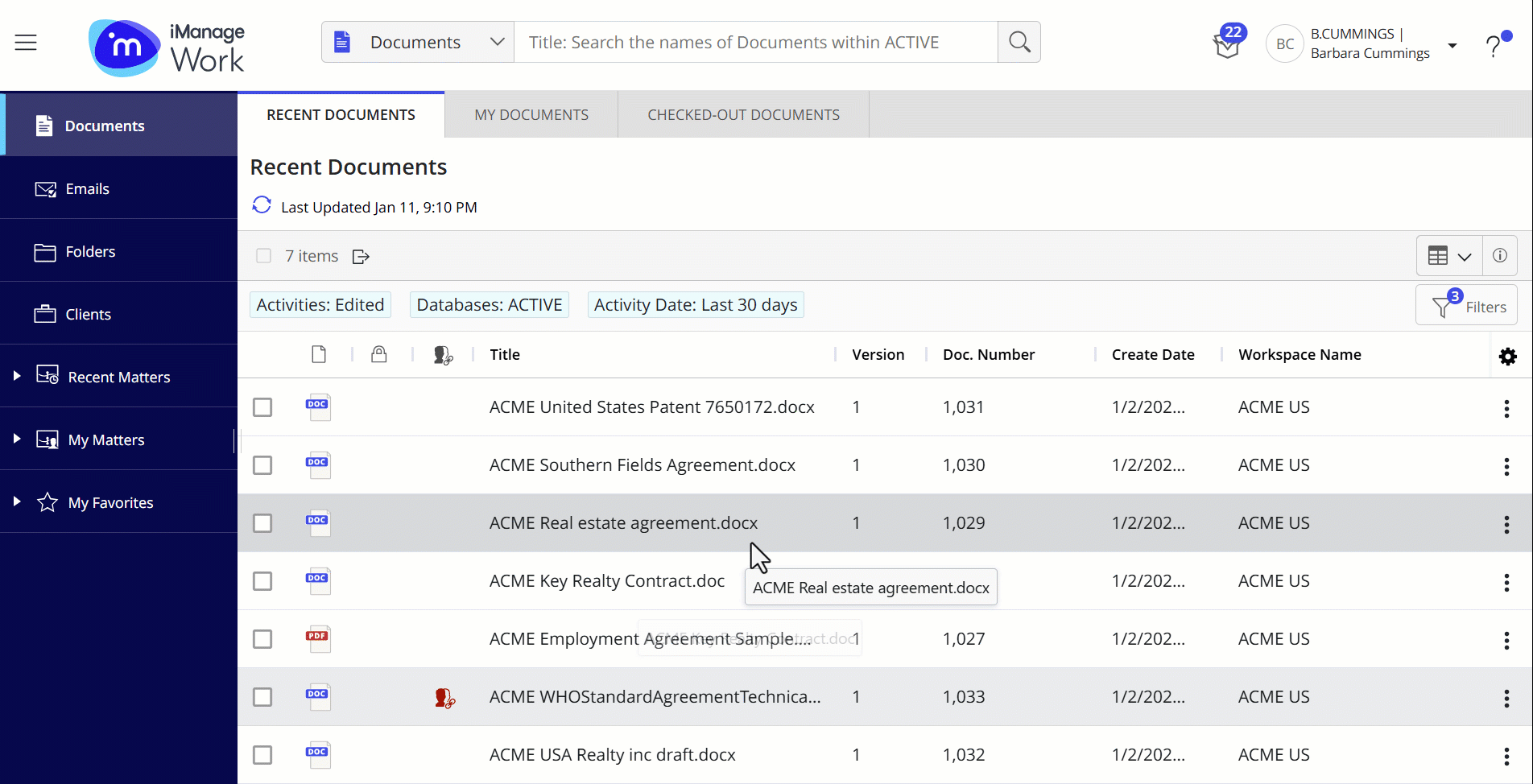 Removing an individual user using the sharing status indicator.gif