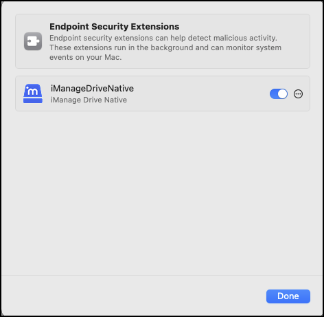 Step 4: Setting up iManage Drive to use the native file system