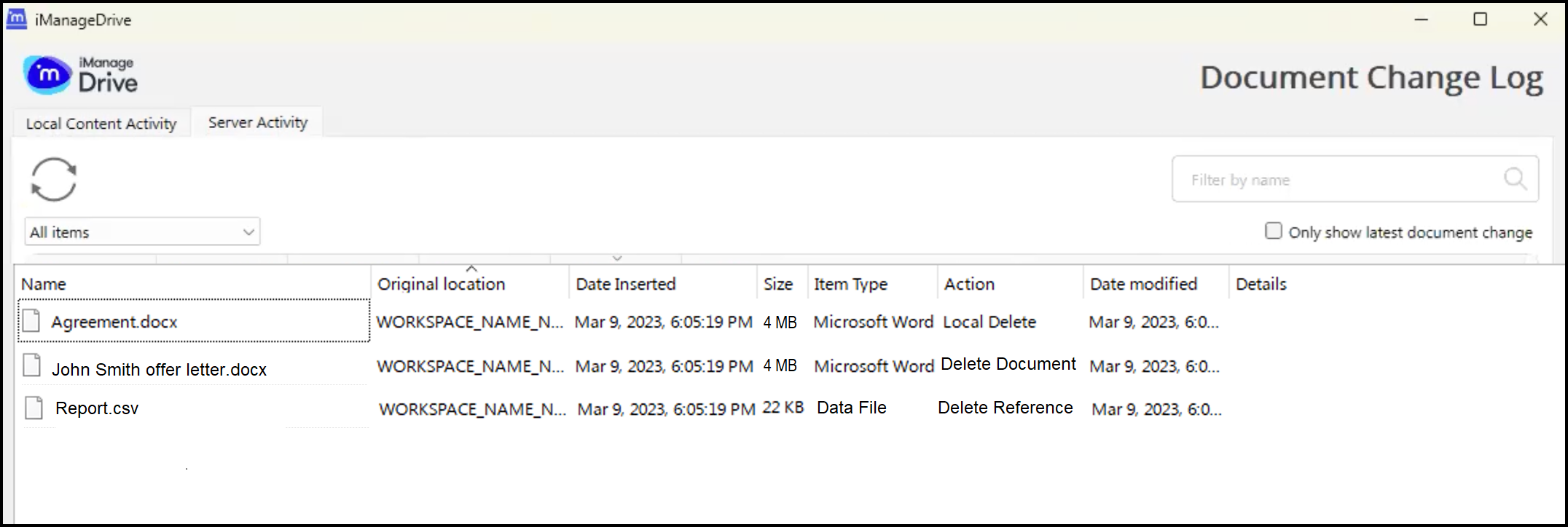 O que há de novo no iManage Drive