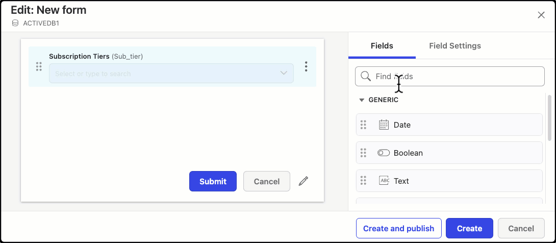 Setting up the tier for number of users.gif