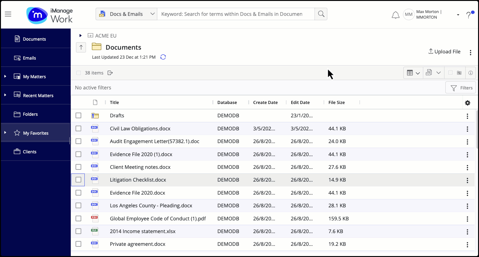 Related docs in grid view.gif